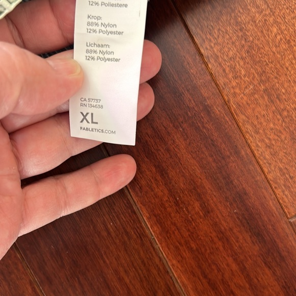 Fabletics Halle Cropped Hooded Jacket In Raincloud/Cool Mint - Picture 9 of 9